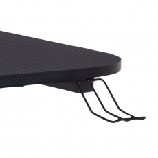 Herný stôl Aiden, 120 cm, čierna - 6
