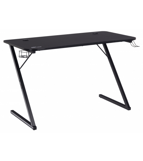 Herný stôl Aiden, 120 cm, čierna
