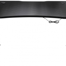 Herný stôl Arvada, 120 cm, červená - 2