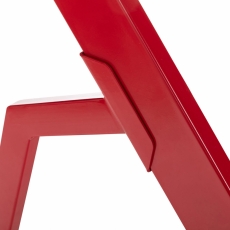 Herný stôl Arvada, 120 cm, červená - 8
