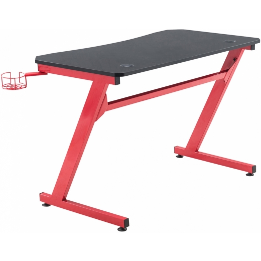 Herný stôl Hayward, 110 cm, červená - 1