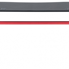 Herný stôl Hayward, 110 cm, červená - 4