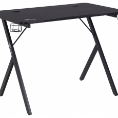 Herný stôl Mario, 100 cm, čierna - 1