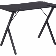 Herný stôl Mario, 100 cm, čierna - 3