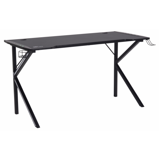 Herný stôl Ninja, 140 cm, čierna - 1