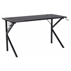 Herný stôl Ninja, 140 cm, čierna