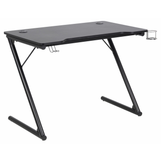 Herný stôl Trooper, 100 cm, čierna