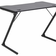 Herný stôl Trooper, 100 cm, čierna - 3
