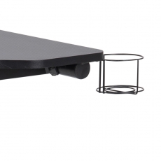 Herný stôl Trooper, 100 cm, čierna - 6