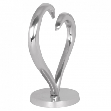 Hliníková dekorace ve tvaru srdce Amour, 35 cm - 2