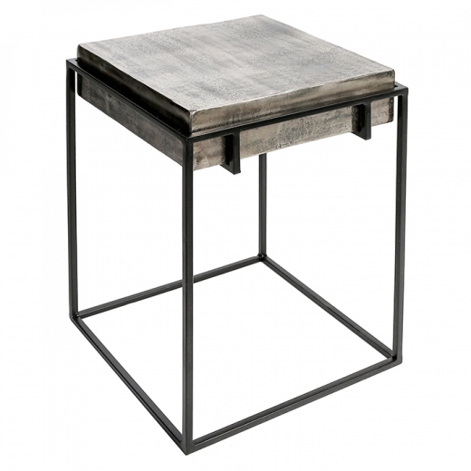 Hliníkový odkládací stolek Millenium, 42,5 cm - 1