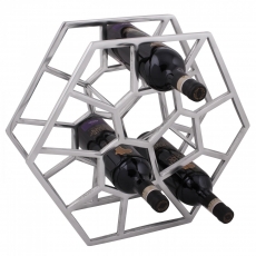 Hliníkový stojan na víno Cubo, 44 cm - 1