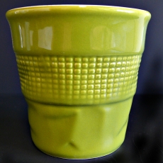 Hrnček porcelánový Pokrčený kelímok - 4