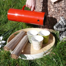 Hrnek porcelánový Pomačkaný kelímek - 3