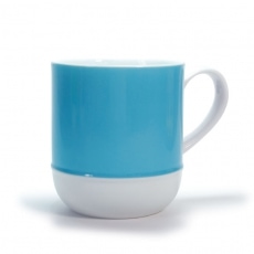 Hrnek porcelánový s ouškem jednobarevný - 2