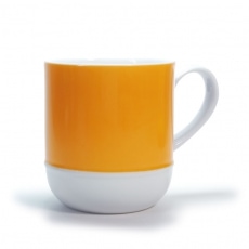Hrnek porcelánový s ouškem jednobarevný - 3
