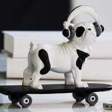 Interiérová dekorace Bulldog, 21 cm - 1