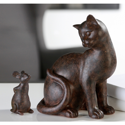 Interiérová dekorace Myš, 9 cm - 1