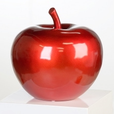 Interiérová dekorácia Apple, 28 cm, červená - 1