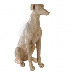 Interiérová dekorácia Chrt, 58 cm