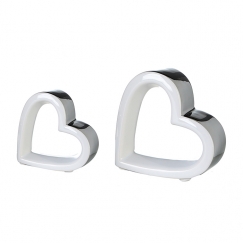 Interiérová dekorácia Heart Forma, 10 cm