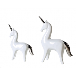 Interiérová dekorácia Jednorožec, 18 cm