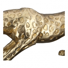 Interiérová dekorácia Leopard, 80 cm, zlatá - 4