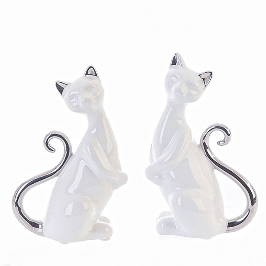 Interiérová dekorácia mačky Milly, 17 cm - 1