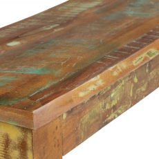 Jedálenská lavica z recyklovaného dreva Kalkutta, 120 cm, mango - 5