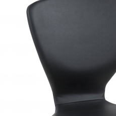 Konferenčná / jedálenská stolička Greta (SET 4 ks), čierna - 3