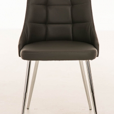 Konferenčná / jedálenská stolička Milada (SET 2 ks) hnedá - 2