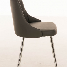 Konferenčná / jedálenská stolička Milada (SET 2 ks) hnedá - 3