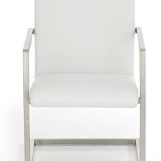 Konferenčná / jedálenská stolička s opierkami Valya (SET 2 ks) hnedá - 2