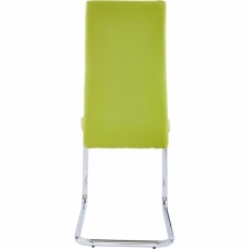 Jedálenská stolička Aber (Súprava 2 ks), zelená - 4