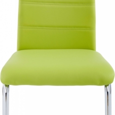 Jedálenská stolička Aber (Súprava 4 ks), zelená - 2