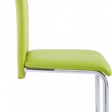 Jedálenská stolička Aber (Súprava 4 ks), zelená - 3