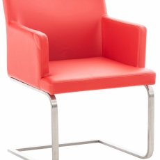 Jedálenská stolička Aberford, červená - 1