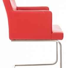 Jedálenská stolička Aberford, červená - 3