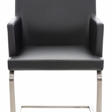 Jedálenská stolička Aberford, čierna - 2