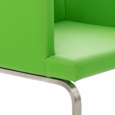 Jedálenská stolička Aberford, zelená - 4