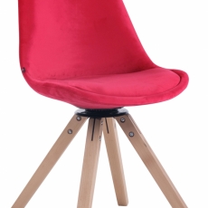 Jedálenská stolička Alara, červená - 1
