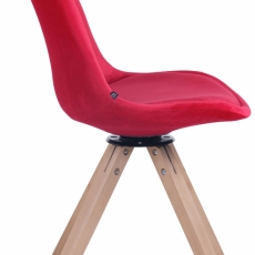 Jedálenská stolička Alara, červená - 3