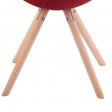 Jedálenská stolička Alba textil, prírodné nohy - 14