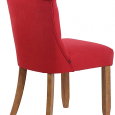 Jedálenská stolička Alberton, červená - 4