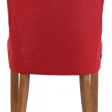 Jedálenská stolička Alberton, červená - 5