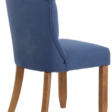 Jedálenská stolička Alberton, modrá - 4