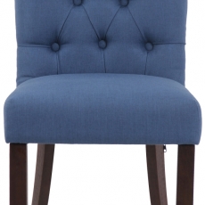 Jedálenská stolička Alberton, textil, modrá - 2