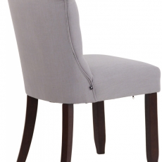 Jedálenská stolička Alberton, textil, šedá - 4