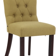 Jedálenská stolička Alberton, textil, zelená - 1