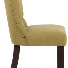 Jedálenská stolička Alberton, textil, zelená - 3